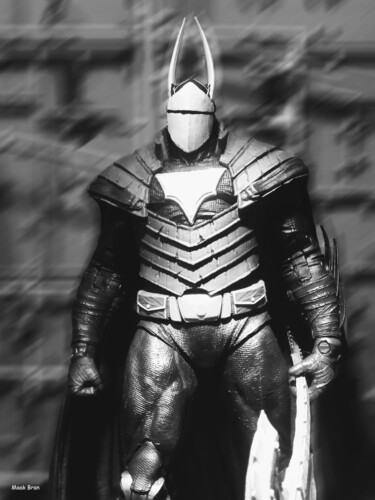 Fotografía titulada "batman- duke thomas" por Maak Bran, Obra de arte original, Fotografía digital