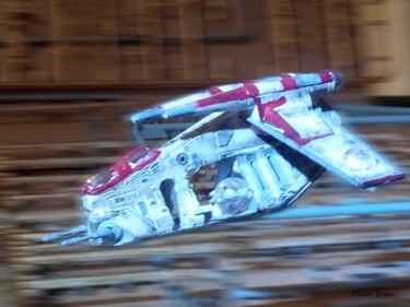 Photography titled "gunship starwars" by Maak Bran, Original Artwork, Digital Photography