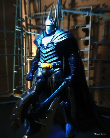 Fotografía titulada "Batman Duke Thomas" por Maak Bran, Obra de arte original, Fotografía digital