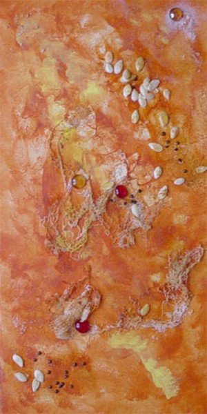 Peinture intitulée "La plage de claude" par Mabdeco, Œuvre d'art originale, Huile