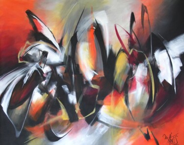 Peinture intitulée "L'éclat du Jour" par Mabris, Œuvre d'art originale, Acrylique Monté sur Châssis en bois