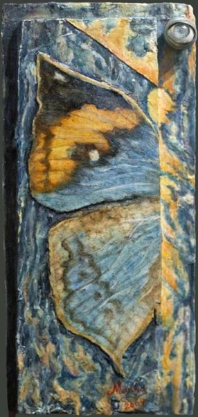 Painting titled "Le Veilleur" by Macha Volodina, Original Artwork, Oil
