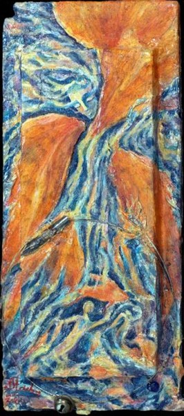 Peinture intitulée "Vocation" par Macha Volodina, Œuvre d'art originale, Huile