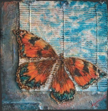 Peinture intitulée "l'Envole" par Macha Volodina, Œuvre d'art originale, Autre