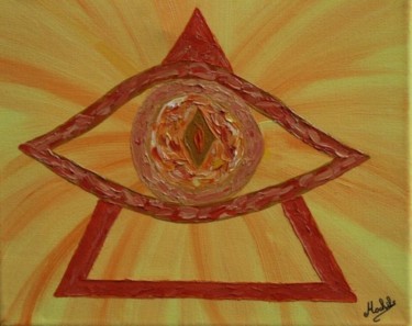Painting titled "Vision" by Laurence Machils, Original Artwork