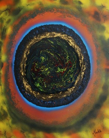 Peinture intitulée "The Ring" par Laurence Machils, Œuvre d'art originale