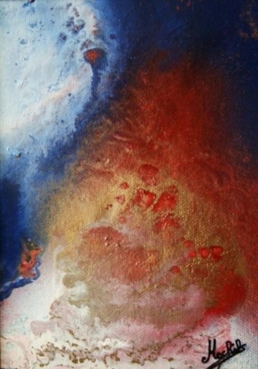 Painting titled "Elémentale" by Laurence Machils, Original Artwork