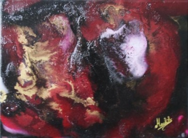 Painting titled "Mystère" by Laurence Machils, Original Artwork
