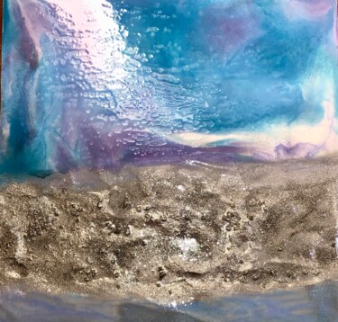 Картина под названием "dream" - Machnolga, Подлинное произведение искусства, Акрил Установлен на Другая жесткая панель