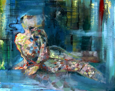 Malerei mit dem Titel "If death doesn't ex…" von Machukov Dejan, Original-Kunstwerk, Öl