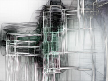 Digitale Kunst mit dem Titel "abstract 17" von Maciej Niziołek, Original-Kunstwerk, 2D digitale Arbeit