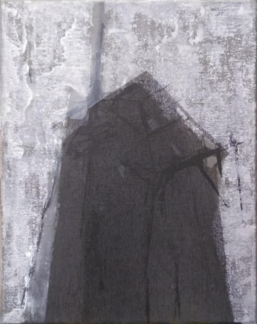 Pittura intitolato "Windmill (Holowczyc…" da Maciej Szczurek-Maksymiuk, Opera d'arte originale, Acrilico