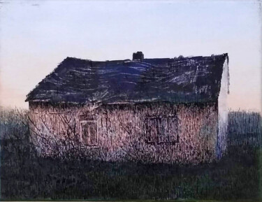 Peinture intitulée "Abandoned house" par Maciej Szczurek-Maksymiuk, Œuvre d'art originale, Acrylique