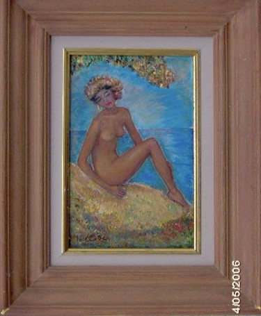 Peinture intitulée "beauté au soleil" par Maclade, Œuvre d'art originale