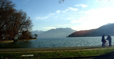 Photography titled "Lac d'Annecy" by Maclade, Original Artwork