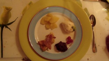 摄影 标题为“assiette dessert :…” 由Maclade, 原创艺术品
