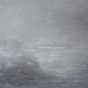Ζωγραφική με τίτλο "Storm. oi/can 60x60…" από Madara Gulbis, Αυθεντικά έργα τέχνης, Λάδι