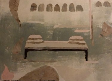 Intérieur Collages intitulée "Intérieur" par Madeleine Van Drunen, Œuvre d'art originale, Collages
