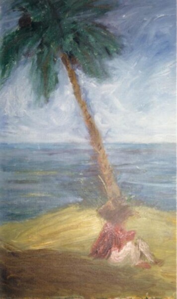 Painting titled "Petit mexicain. Cop…" by Madeleine Gendron, Original Artwork, Oil