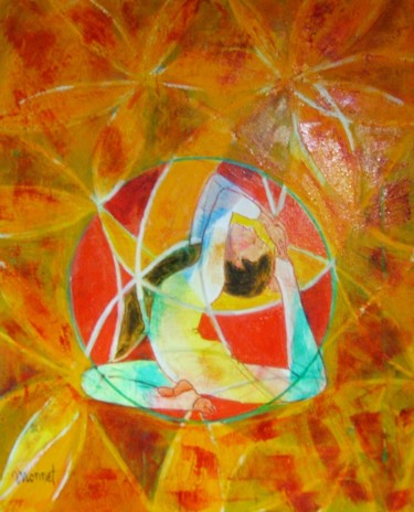 Painting titled "asana-12-f.jpg" by Madeleine Monnet, Original Artwork