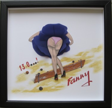 Artcraft με τίτλο "Fanny" από Mad, Αυθεντικά έργα τέχνης