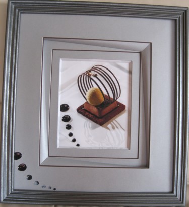 「gâteau au chocolat」というタイトルのインストール Madによって, オリジナルのアートワーク