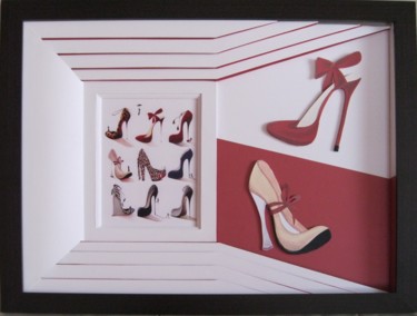 Artcraft titled "mes chaussures" by Mad, Original Artwork