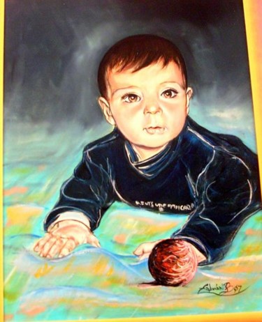 Painting titled "Piccolo" by Madoner, Original Artwork