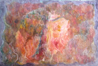 Painting titled "Neem Tree Mother-Go…" by Mariska Ma Veepilaikaliyamma, Original Artwork, Pigments