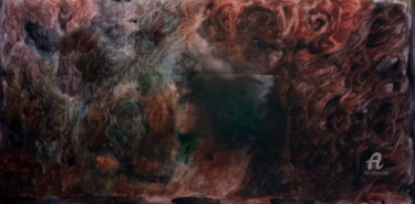 Pittura intitolato "New Moon Night - Wa…" da Mariska Ma Veepilaikaliyamma, Opera d'arte originale, pigmenti
