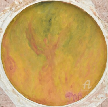 Картина под названием "Mères des arbres Ne…" - Mariska Ma Veepilaikaliyamma, Подлинное произведение искусства, Другой