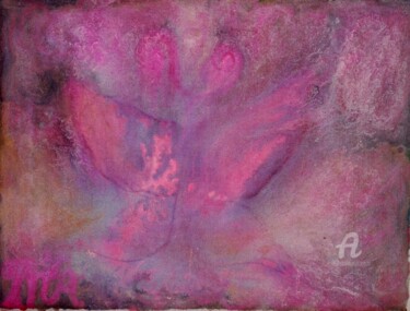 Картина под названием "Mère du papillon –…" - Mariska Ma Veepilaikaliyamma, Подлинное произведение искусства, Другой
