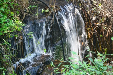 Fotografia intitulada "Secret Waterfall –…" por Mariska Ma Veepilaikaliyamma, Obras de arte originais