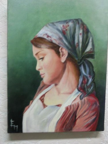 Peinture intitulée "Sarah" par Mael, Œuvre d'art originale