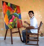 Maestro Alex Rivera Pintor Colombiano Foto de perfil Grande