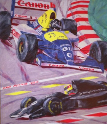 Peinture intitulée "Formula1" par Ilia Petrov, Œuvre d'art originale