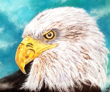 RAPACE Dibujo titulada "RAPACE" por Lalyart Lalyart, Obra de arte original, Pastel