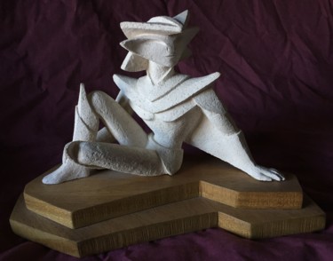 Rzeźba zatytułowany „Pause” autorstwa Magali Doche (Magali Créative), Oryginalna praca