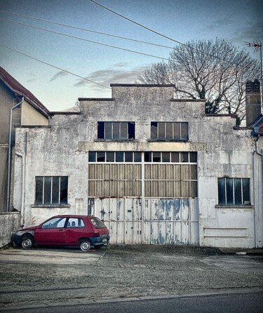 Fotografia intitolato "Garage Land" da Marcelle Delacité, Opera d'arte originale, Fotografia digitale