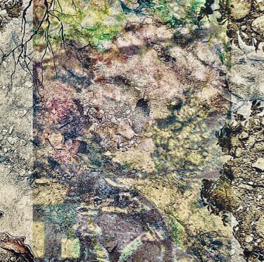 Digital Arts titled "Deep Buriland memor…" by Marcelle Delacité, Original Artwork, Digital Painting