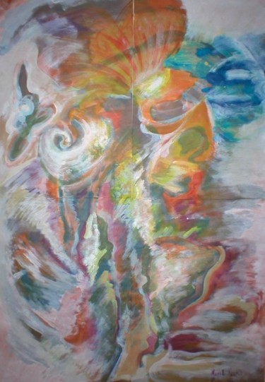 Pintura titulada "Selva" por Magali Reales, Obra de arte original, Oleo
