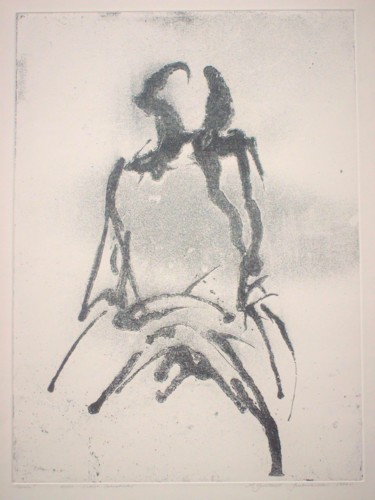 Obrazy i ryciny zatytułowany „Pamela” autorstwa Magdalena Gintowt-Juchniewicz, Oryginalna praca, Akwaforta