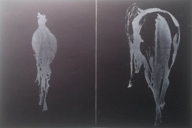 Obrazy i ryciny zatytułowany „dyptyk” autorstwa Magdalena Gintowt-Juchniewicz, Oryginalna praca, Akwaforta