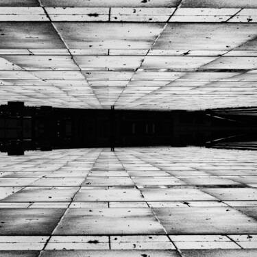 Fotografía titulada "Burden" por Magdalena Mienko, Obra de arte original, Fotografía manipulada Montado en Panel de madera