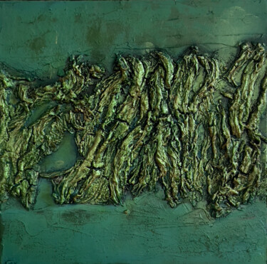 Malerei mit dem Titel "Preziosa III" von Magdalena Oppelt, Original-Kunstwerk, Acryl