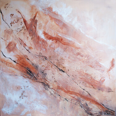 Malarstwo zatytułowany „Piaski Pustyni” autorstwa Magdalena Wesołowska, Oryginalna praca, Akryl