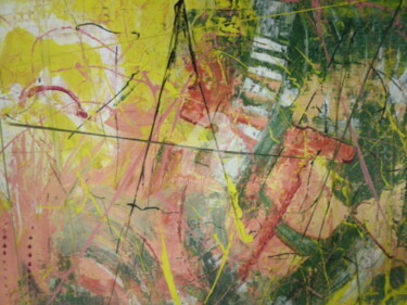Pittura intitolato "abstrait 3" da Magdy Basstorous, Opera d'arte originale, Acrilico