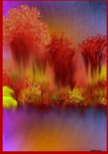 Digital Arts titled "Autumn Magic" by Maggie Barra, Original Artwork