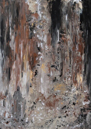 Картина под названием "Intériorité" - Magic Glance, Подлинное произведение искусства, Акрил Установлен на Деревянная рама дл…