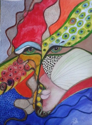 Painting titled "Parure" by Magil, Original Artwork